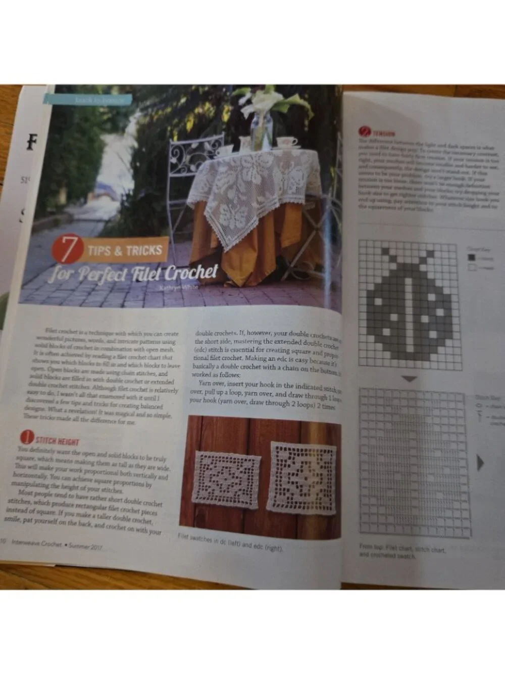 Interweave Crochet Magazine Summer 2017 Ex Libris Wraps, Shawls, Tanks